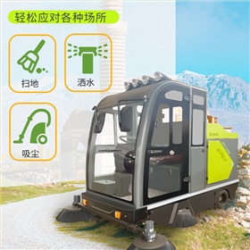校园新能源清扫车：绿色科技的实践者