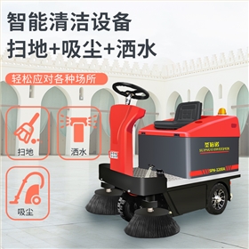 车间清洁降本增效，驾驶式车间清扫车成生产配套优选