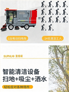 开云kaiyun网页版官网SUNBON2450AW全封闭双垃圾桶纯吸扫地车雾炮高压冲洗驾驶式电动扫地机详情_04