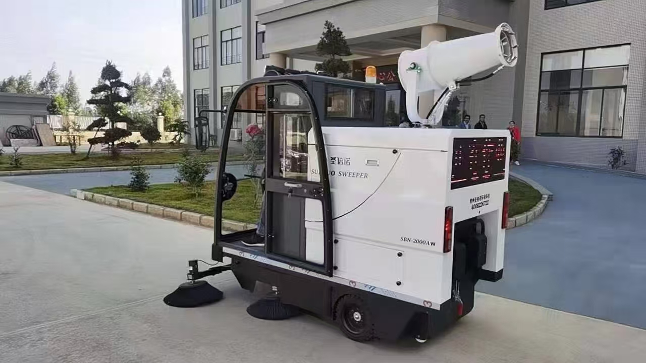 工厂扫地车:现代环保清洁的智能解决方案 工厂扫地车:现代环保清洁的智能解决方案
